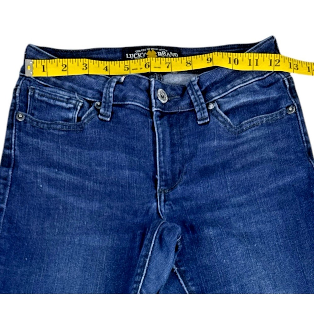 Lucy Brand Sasha Super Skinny Jeans - Dark‎ Wash, Mid-Rise Stretch Denim, 2/26 - Picture 5 of 16